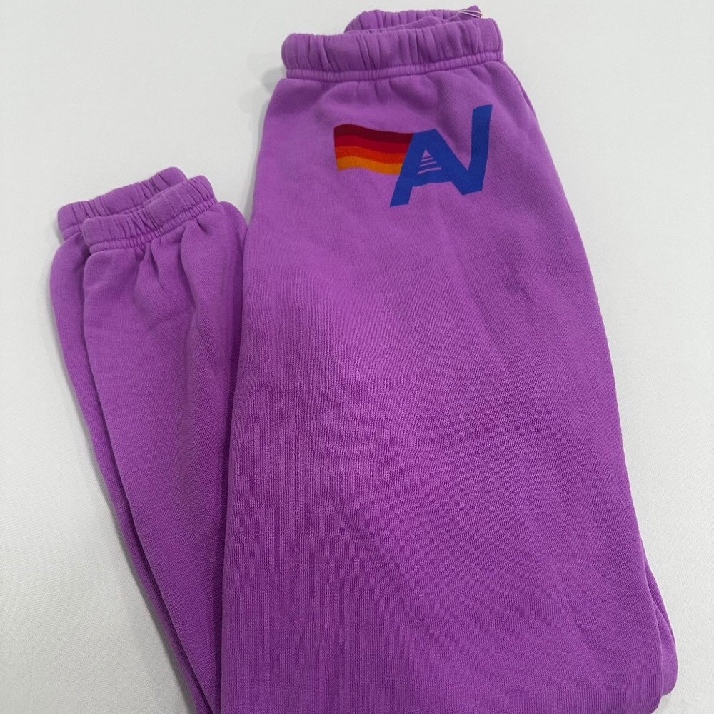 NWT Aviator Nation Logo Sweatpants